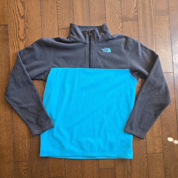 The north face quarter zip fleece long sleeve sweater size XL - Picture 1 of 6